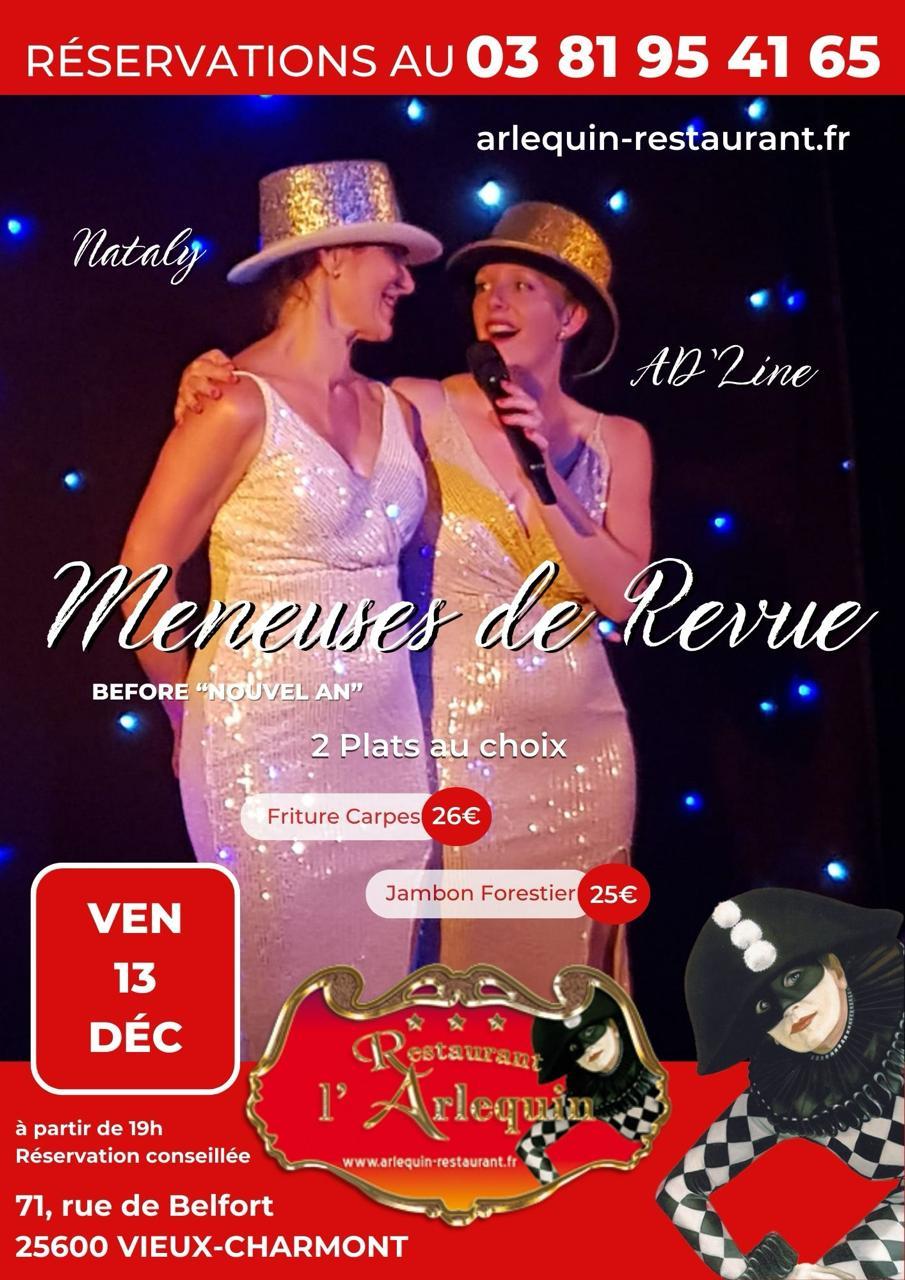 13 12 24 meneuses de revue arlequin