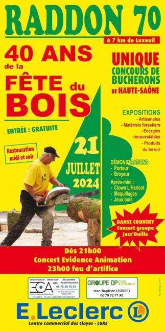 21.07 Fête du Bois - Raddon