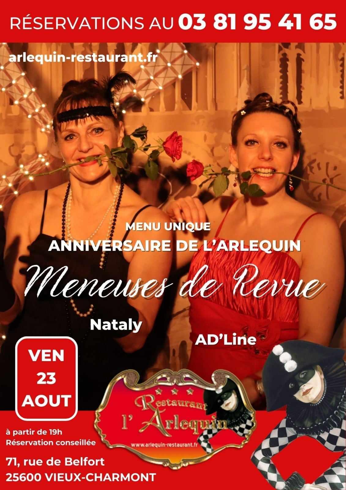 Arlequin meneuse revue 23 08 24